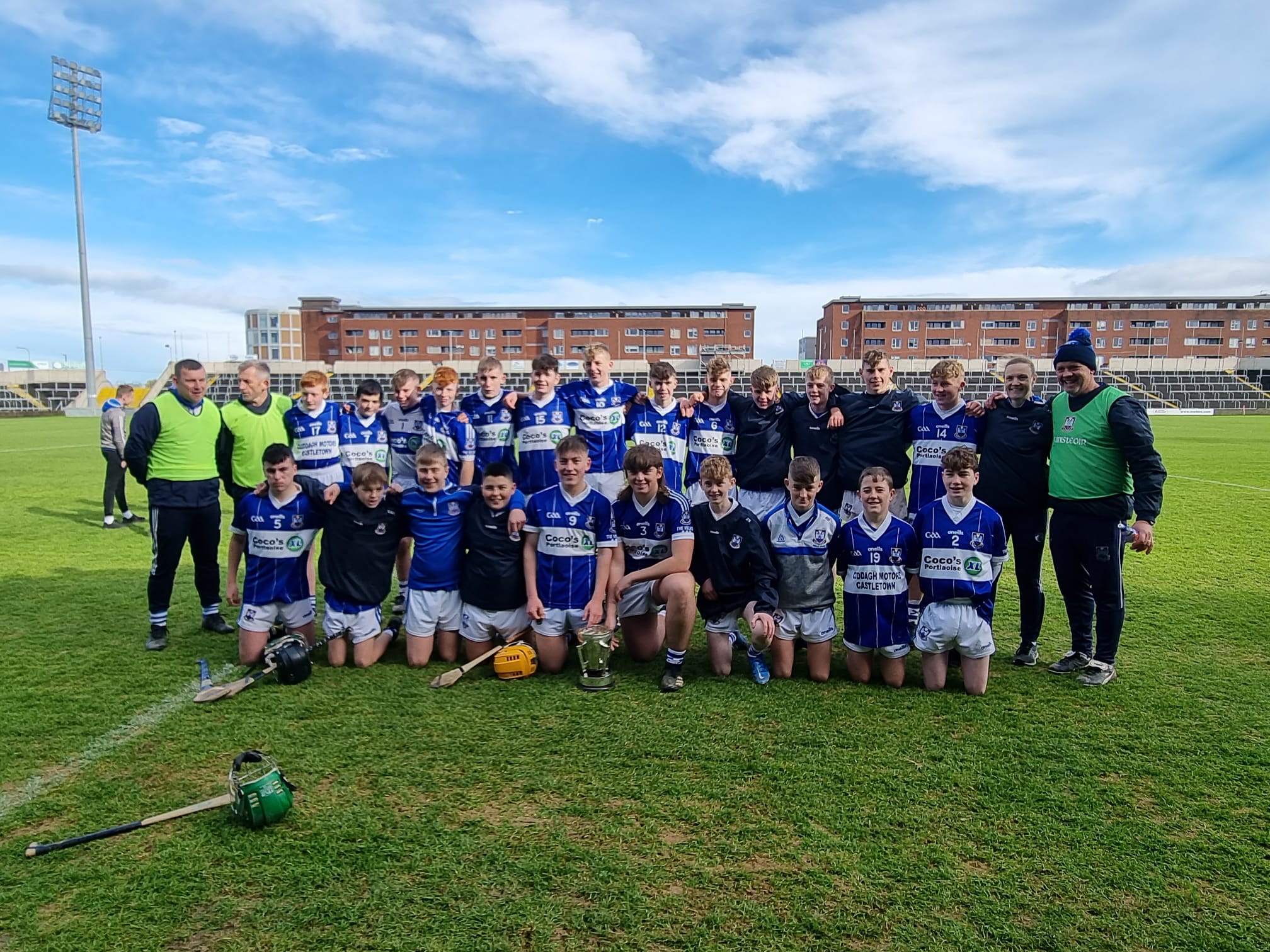 Rutless first half display the difference as courageous Castletown hold on to defeat The Harps in U-15 final Castletown U-15 hurling champions